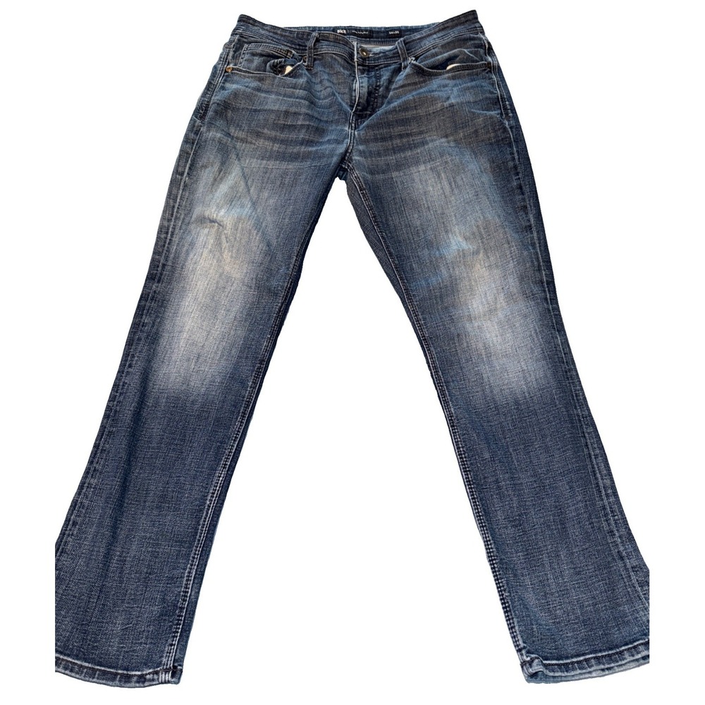 BKE Jeans Mens 34x30 Blue Jake Straight Leg Medium Wash Durable Denim